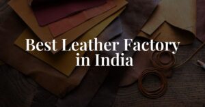 Read more about the article Best Leather Factory in India